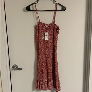 American Eagle Stretch Ruffle Dress NEW!